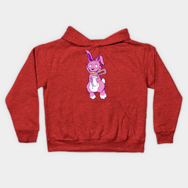 Chubby Bunny Kids Hoodie by JOGAS